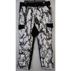 Mens Habit Cargo Pants Size M Camo White Scent Factor Lined Heavy 34-36x32